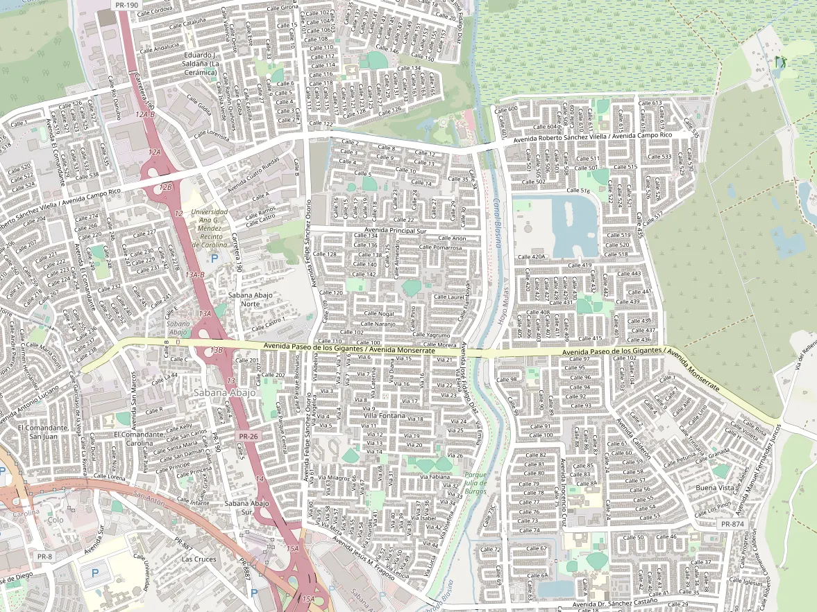 Map showing the approximate area of this home in Carolina