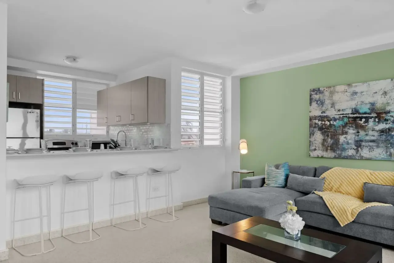 Photo 4 of Maré 2BR | Near Ocean Park Beach + Laundry, Santurce